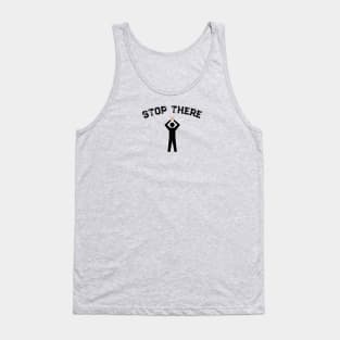 Airplane Ramp Marshaller — STOP THERE Tank Top